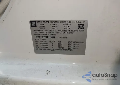 2014 GMC Sierra C1500 Slt from USA, damaged, VIN 3GTP1VEC3EG225009